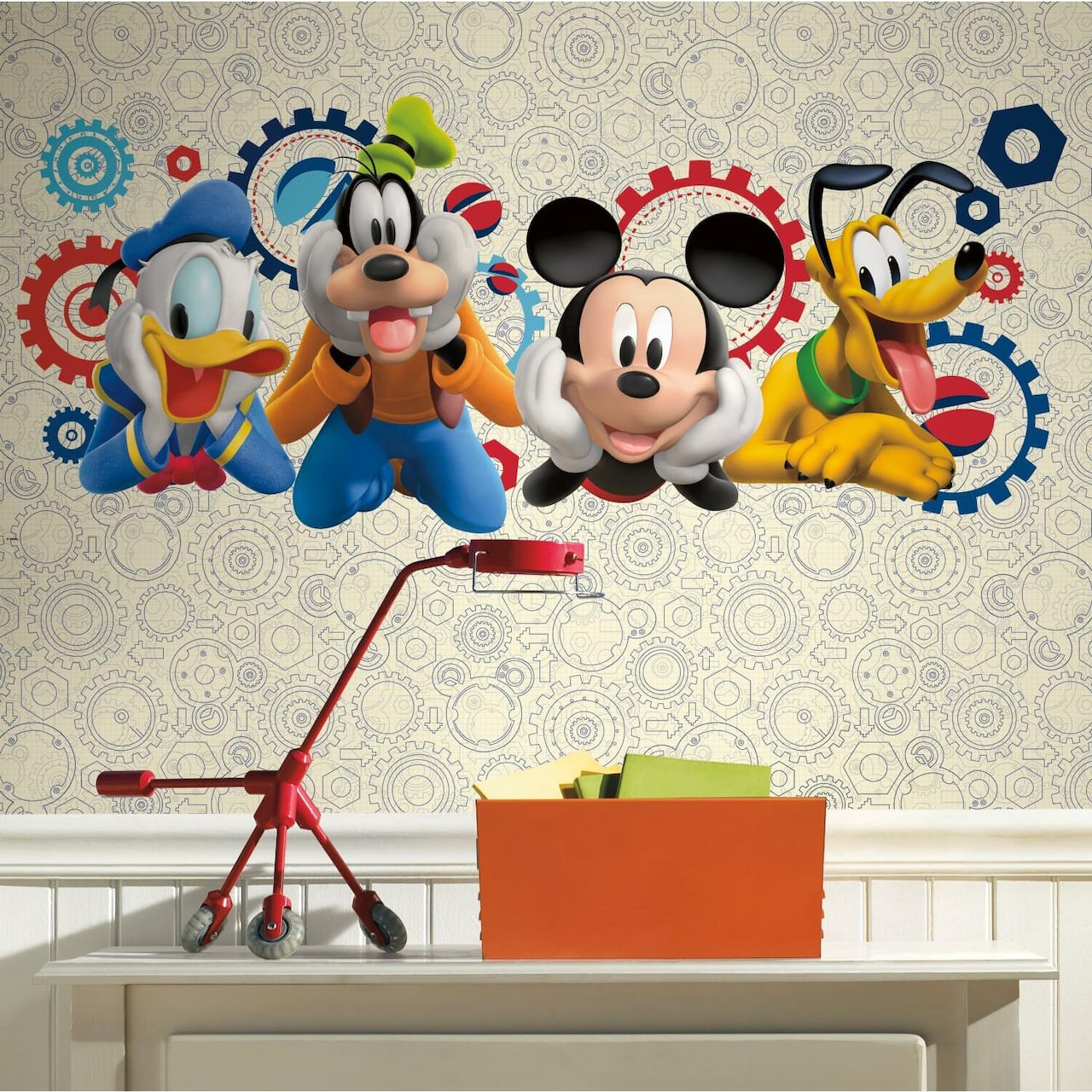 RoomMates Mickey Mouse Clubhouse Capers Peel & Stick Giant Decals